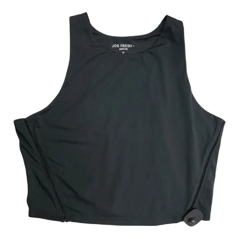 Athletic Tank Top By Joe Fresh In Black, Size: 1x Traditional Men's Wool