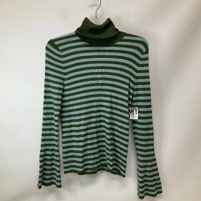 Top Long Sleeve By Moth In Striped Pattern, Size: S Youthful Men's Pop