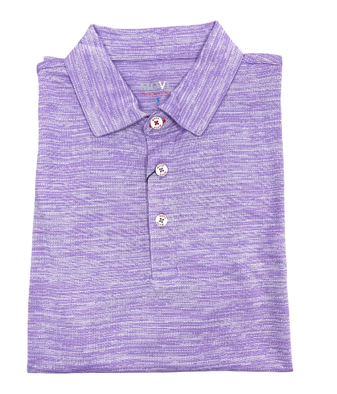 FANCY PERFORMANCE POLO - LAVEND Hip Men's Retro