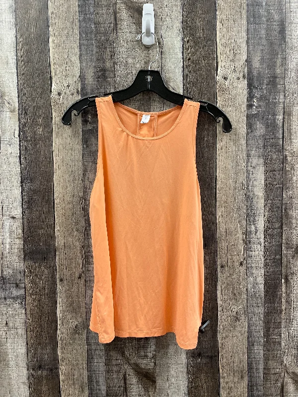 Athletic Tank Top By Old Navy In Orange, Size: M Streetwear Style