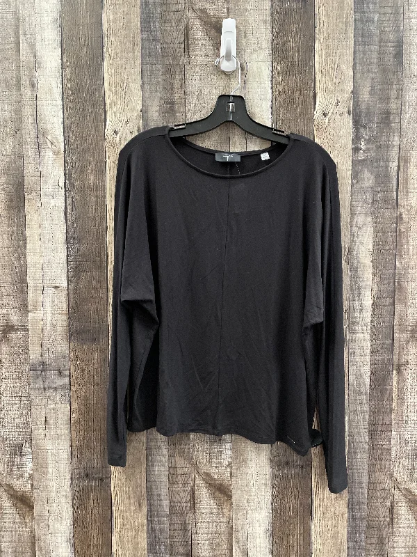 Top Long Sleeve By Tahari By Arthur Levine In Black, Size: L Confident Men's Power