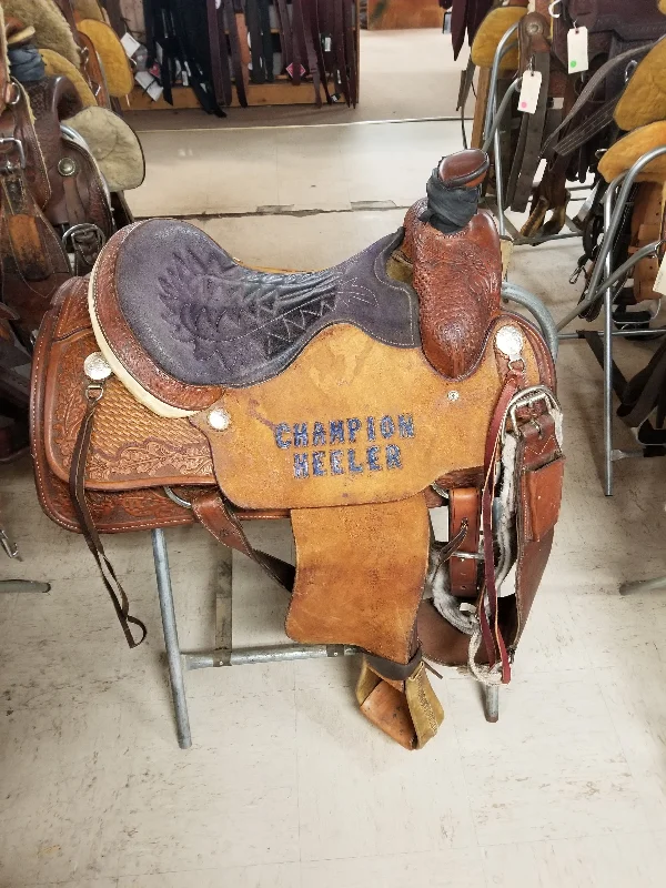 Used Courts Saddlery Roper/Roper 18/15" Trendy Men's Oversized