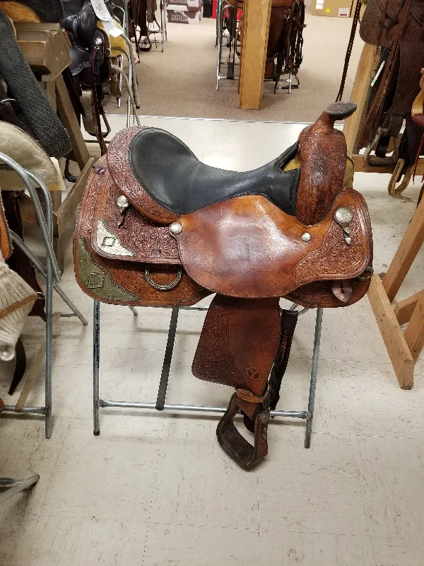 Used Circle Y Western Pleasure Saddle/B.N.___G/14 1/2-15" Cozy Men's Winter