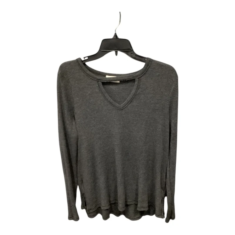 Top Long Sleeve By T.la In Black, Size: S Dynamic Men's Moto