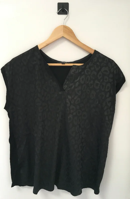 Top Short Sleeve By Papermoon  Size: Petite Sophisticated Men's 