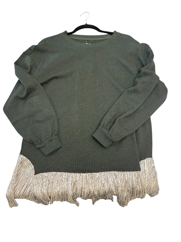 Top Long Sleeve By Pilcro In Green, Size: M Street