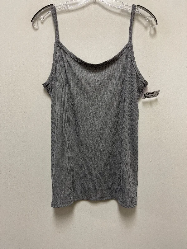 Grey Tank Top No Boundaries, Size 3x Earthy Men's Sustainable 