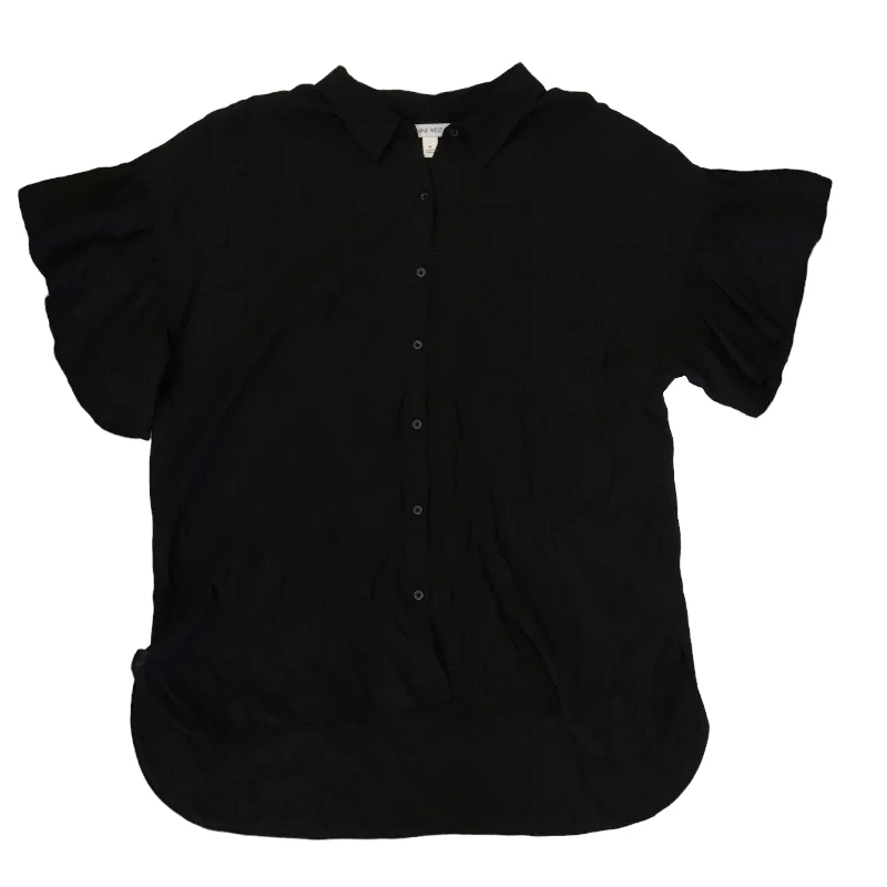 Top Short Sleeve By Nine West  Size: Xl Casual Men's Loose