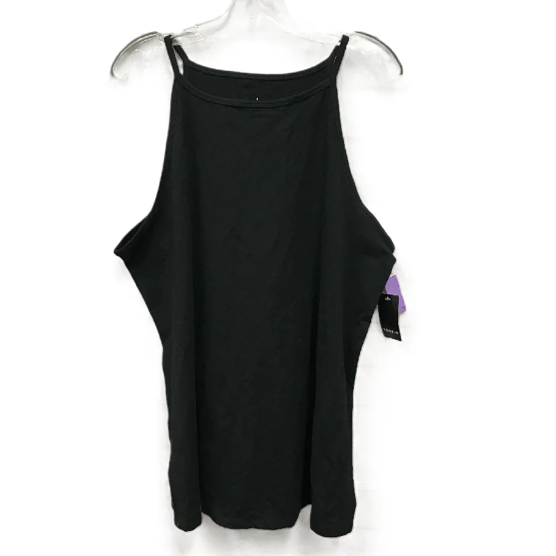 Black Tank Top By Torrid, Size: 4x Relaxed Men's Beach