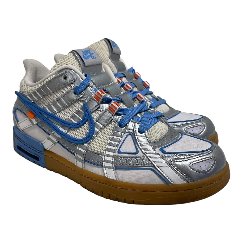 NIKE/OFF-WHITE/Low-Sneakers/US 8.5/Polyester/BLU/rubber dunk Relaxed Men's Australian 