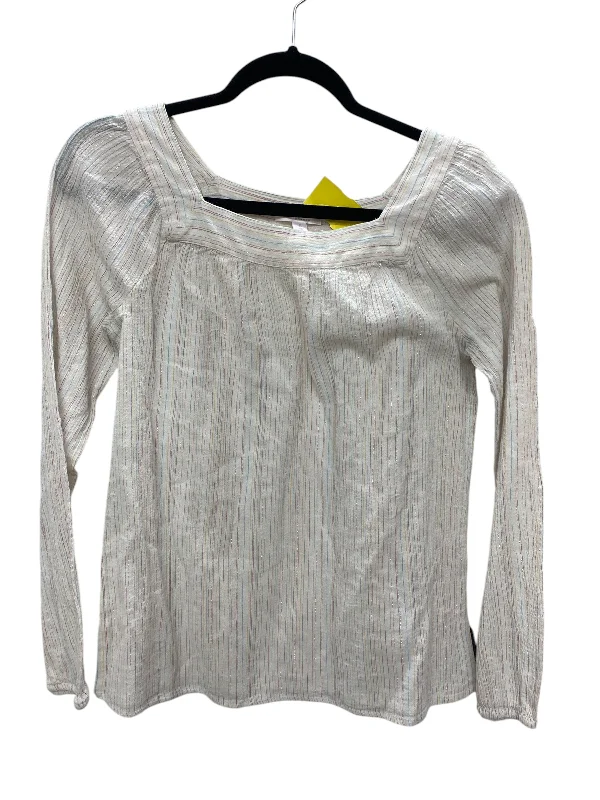 Top Long Sleeve By Lc Lauren Conrad In Multi-colored, Size: S Laid