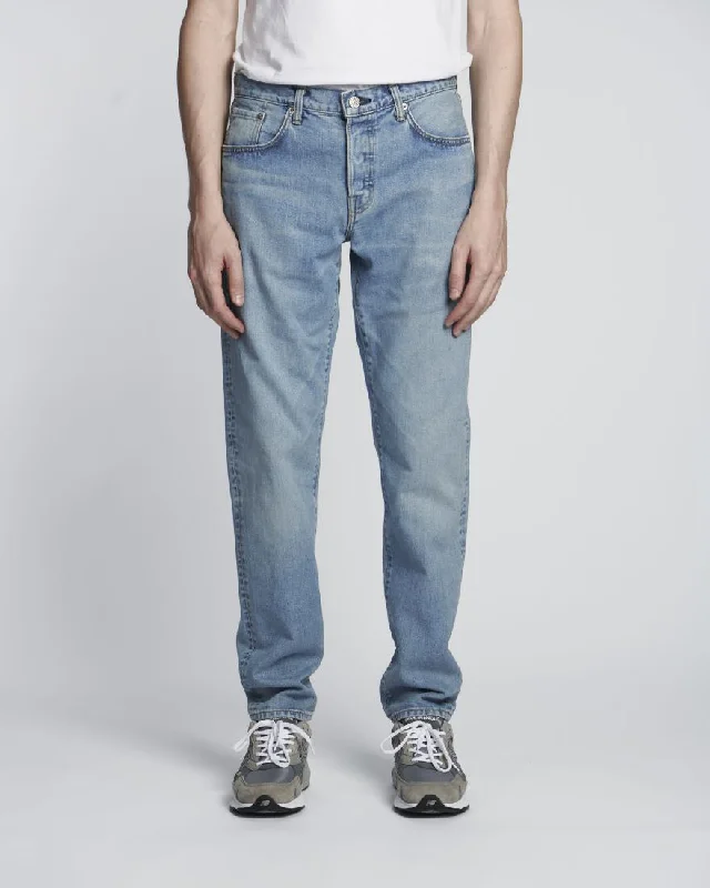 Edwin Made In Japan Regular Tapered Mens Jeans - 12.5oz Kaihara Yoshiko Left Hand Denim / Blue Light Used Lumberjack