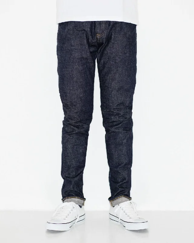 Japan Blue J201 Tapered Fit 14.8oz US Cotton Selvedge Mens Jeans - Indigo Cclassic Men's Tweed